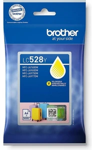 ראש דיו צהוב מקורי Brother LC528Y (5000 דפים)   