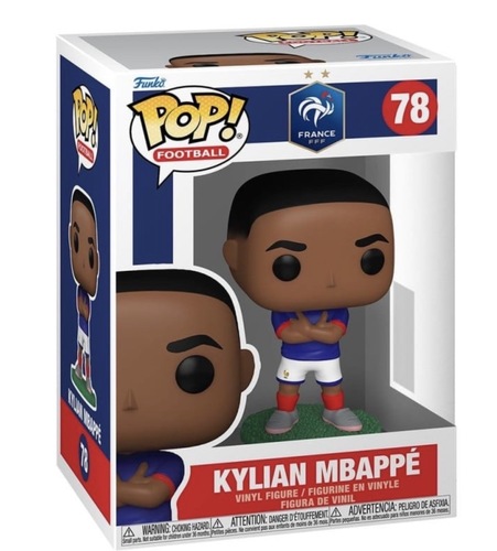 פופ! קיליאן אמבפה נבחרת צרפת #78 | Funko Pop! Kylian Mbappé France #78