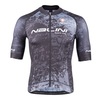 חולצה לרכיבת אופניים לגברים TRIONFO JERSEY שחור אלסטית טכנית אריג נעים ורך על הגוף