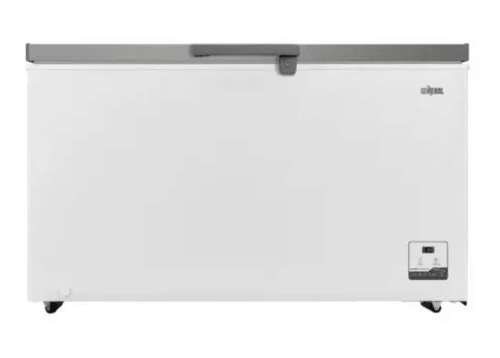 מקפיא שוכב 380 ליטר GECF402IX לבן גנרל GENERAL 96582 מכסה נירוסטה