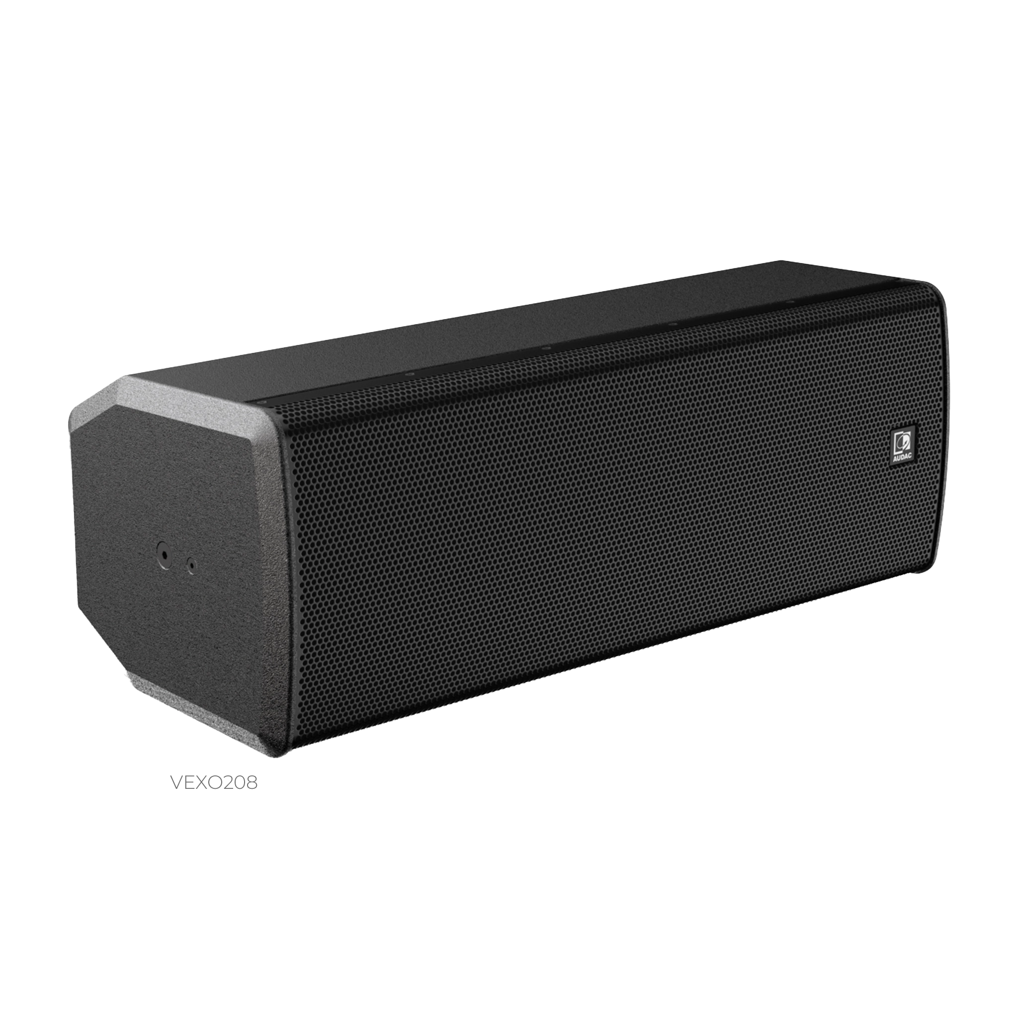 רמקול קומפקטי 8",  Audac VEXO208I/B , 3-way- בצבע שחור (8 אוהם)