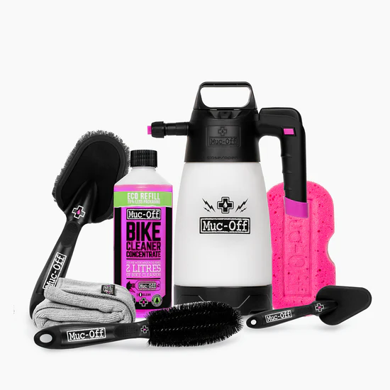 ערכת ניקוי אופנוע כולל מתקן התזה MUC-OFF FOAM SPRAYER KIT