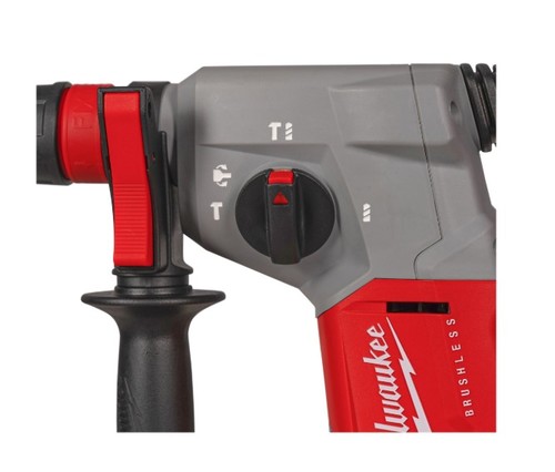פטישון נטען Milwaukee M18 BLHX-0X Brushless 26 ממ SDS Plus עם פוטר FIXTEC 