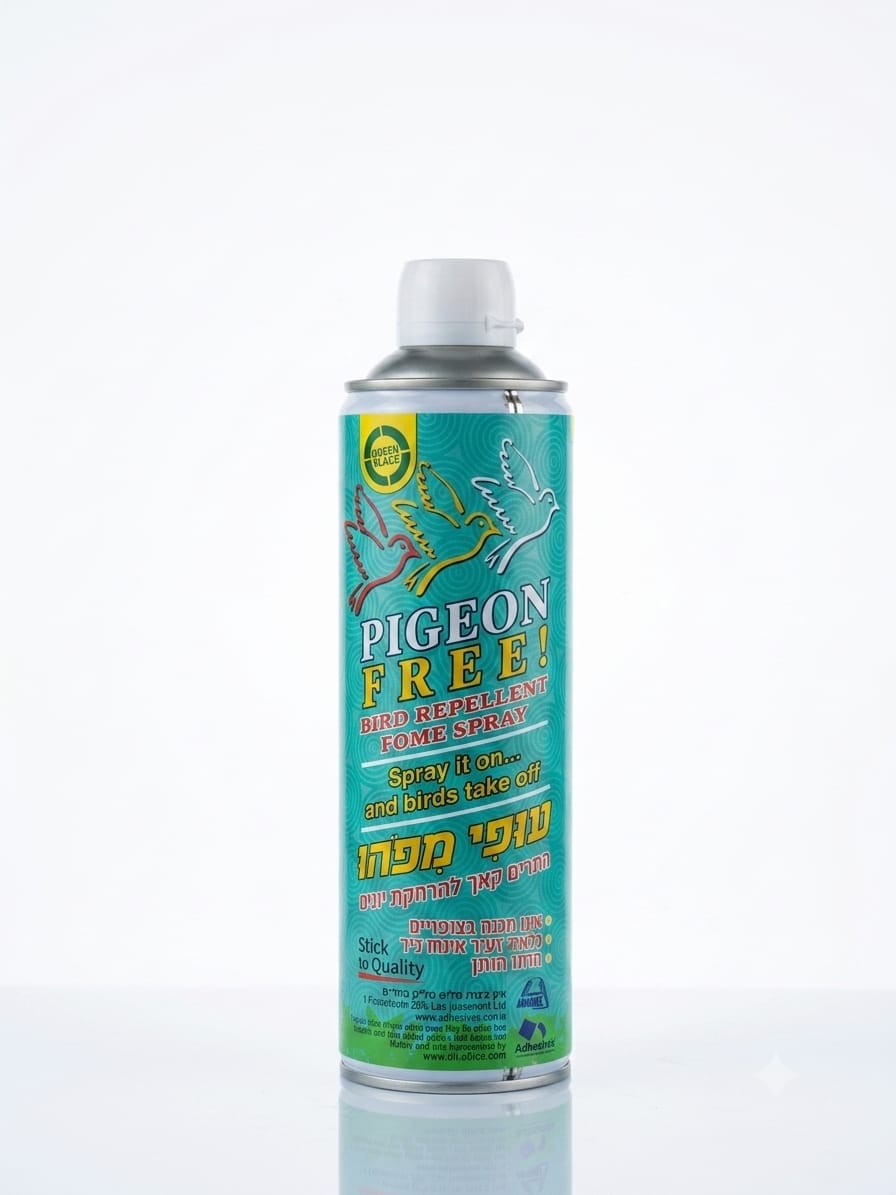 עופי מפה תרסיס להרחקת יונים גרין פלייס 500 סמ