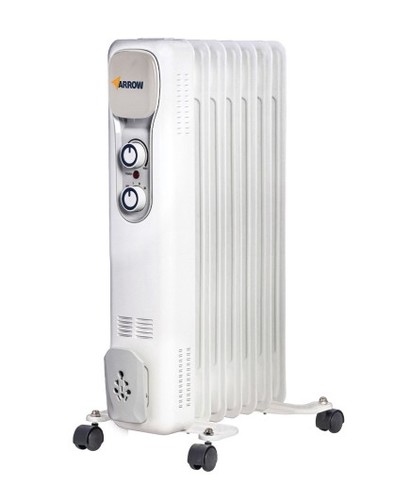 רדיאטור שמן לחימום 7 צלעות 1500W 600702-001