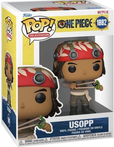 פופ! אוסופ #1882 – וואן פיס Netflix | Funko Pop! Usopp #1882 – Netflix One Piece