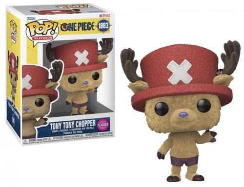 פופ! טוני טוני צ’ופר Flocked #1883 – וואן פיס Netflix | Funko Pop! Tony Tony Chopper Flocked #1883 – Netflix One Piece