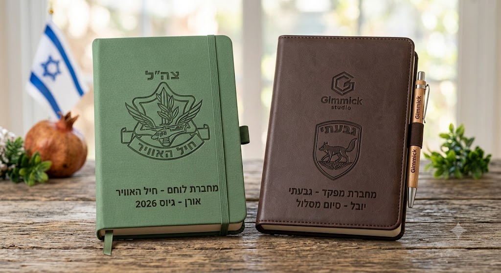 מחברת עם סמל צבא: מתנה שימושית לחיילים ומפקדים