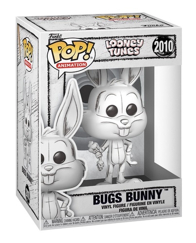 פופ! באגס באני #2010 בעיצוב סקיצה – לוני טונס | Funko Pop! Bugs Bunny #2010 Sketched Deco – Looney Tunes