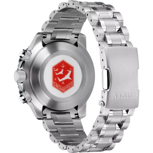 שעון טייסים אנלוגי דיגיטלי Citizen JY807151L רדיו קונטרול אקו דרייב וספיר