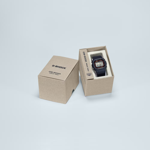 CASIO DW-5000R-1A Re-creating the original design of the first G-SHOCK