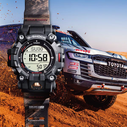 G- SHOCK GW-9500TLC-1D MUDMAN שיתוף פעולה עם טויטה
