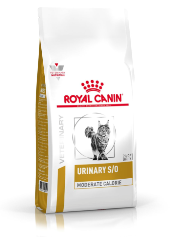 רויאל קנין Veterinary Urinary S/O Moderate Calorie לחתולים 3.5 ק