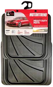 17336 HEAVY DUTY 4Pc MATS | Black