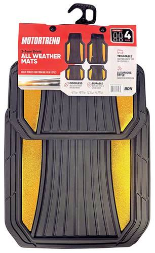 16553 ALL WEATHER 2-TONE |4Pc Mats
