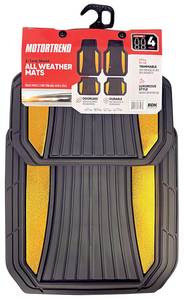 16553 ALL WEATHER 2-TONE |4Pc Mats