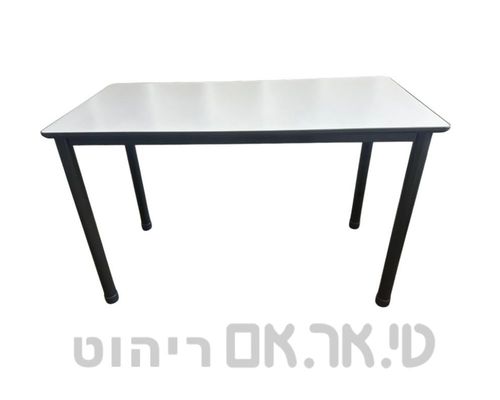 שולחן בית ספר שמנת קנט יצוק אפור