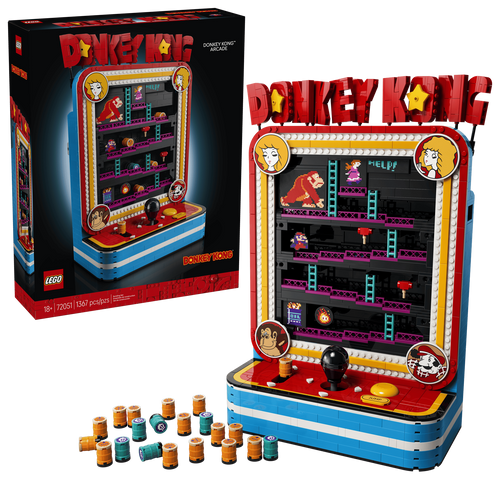 # סופר מריו - משחק ארקייד Donkey Kong LEGO 72051 LEGO