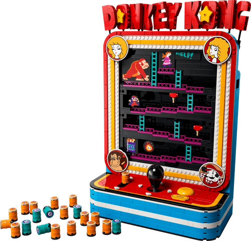 # סופר מריו - משחק ארקייד Donkey Kong LEGO 72051 LEGO