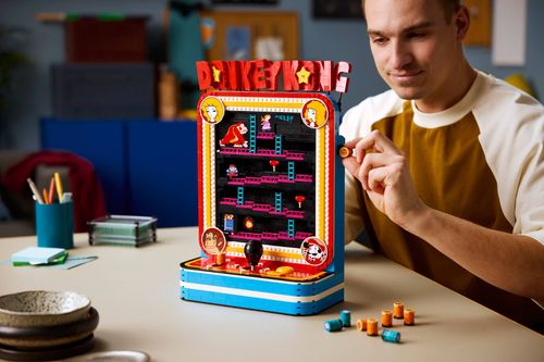 # סופר מריו - משחק ארקייד Donkey Kong LEGO 72051 LEGO