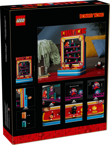 # סופר מריו - משחק ארקייד Donkey Kong LEGO 72051 LEGO