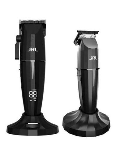  סט מכונת תספורת + טרימר JRL ONYX COMBO COLLECTION - צבע שחור 