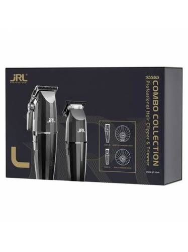  סט מכונת תספורת + טרימר JRL ONYX COMBO COLLECTION - צבע שחור 