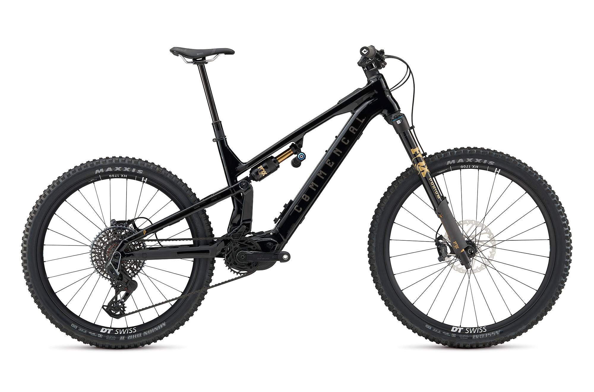 אופני שיכוך מלא קומנסל שחור - COMMENCAL META POWER SX AVINOX PODIUM