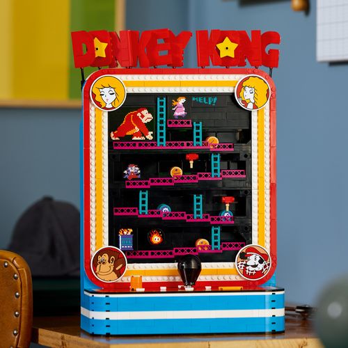 לגו סופר מריו - משחק ארקייד Donkey Kong   (72051)