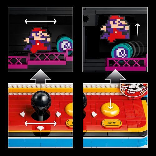 לגו סופר מריו - משחק ארקייד Donkey Kong   (72051)