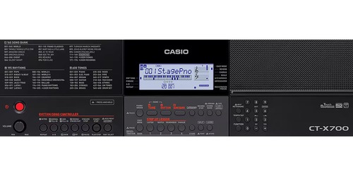 אורגנית 5 אוקטבות CASIO CT-X700 לא כולל שנאי