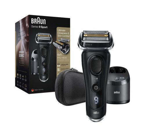 מכונת גילוח בראון סדרה 9 עם מתקן שטיפה Braun 9352CC