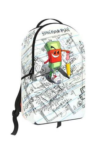 תיק גב ספרייגראונד Sprayground MONEY BOY PENCIL DOODLES BACKPACK 2026 
