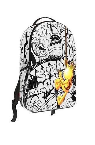 תיק גב ספרייגראונד Sprayground ASTRO MARKER DOODLE BACKPACK 2026