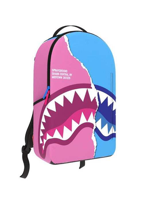 תיק גב ספרייגראונד Sprayground SHARK CENTRAL COTTON CANDY BACKPACK 2026