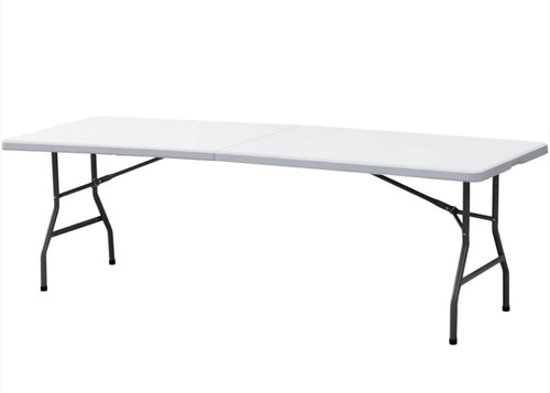 שולחן פלסטיק מתקפל 1.80 רוחב 1.00