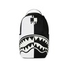 SPRAYGROUND תיק גב מטורף BACKPACK SHARK CENTRAL BLACK AND WHITE STENCIL