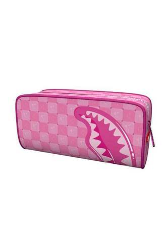 קלמר ספרייגראונד Sprayground PINK NEW CHECK FACES PENCIL POUCH 2026