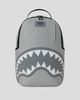 SPRAYGROUND תיק גב מטורף SHARK CENTRAL TONAL GRAY NYLON BACKPACK