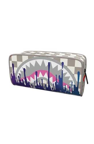 קלמר ספרייגראונד Sprayground CREAM SPACE DRIP PENCIL POUCH