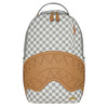 SPRAYGROUND תיק גב מטורף EMBOSSED CREAM CHECK BACKPACK