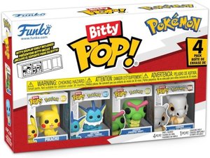 בובות Funko Bitty POP! פוקימון - מארז 4 דמויות