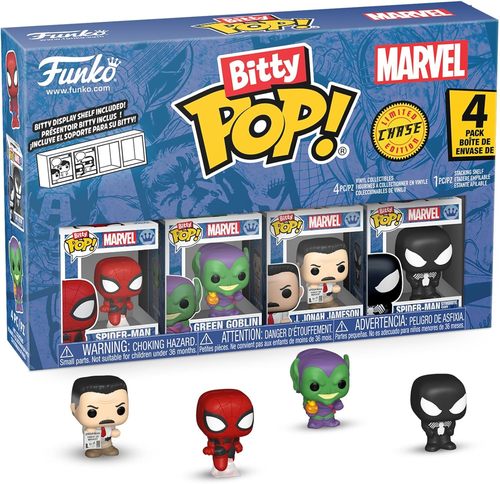בובות Funko Bitty POP! ספיידרמן - מארז 4 דמויות