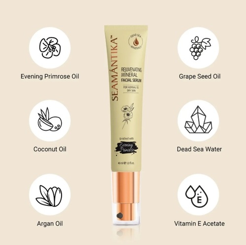 סרום פנים -Seamantika Rejuvenating Mineral Faical Serum 40ml