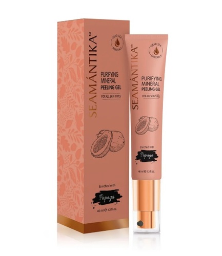 ג'ל פילינג -Seamantika Purifying Mineral Peeling Gel 40ml
