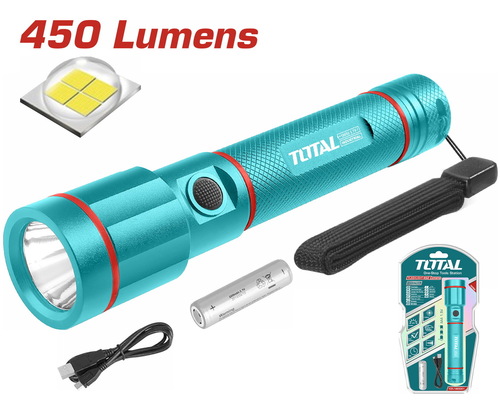 פנס יד 450 לומן TCFL1865051 TOTAL