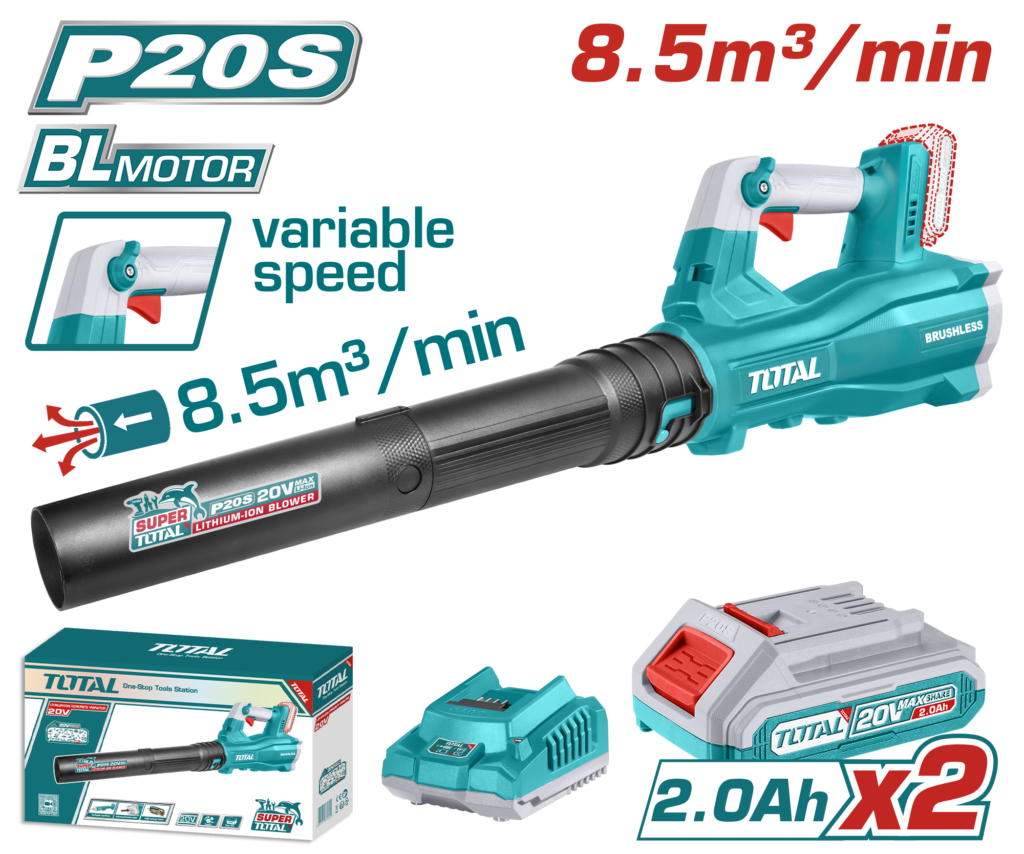 מפוח נטען 20V ללא פחמים TABLI204282