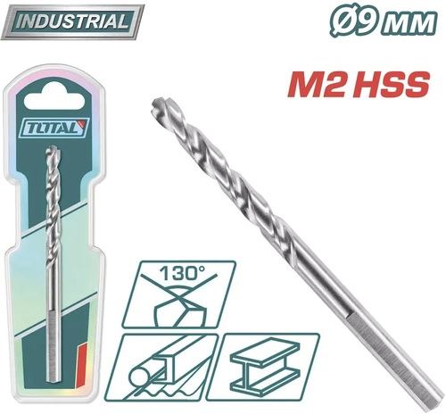 מקדח מתכת HSS M2 9 מ