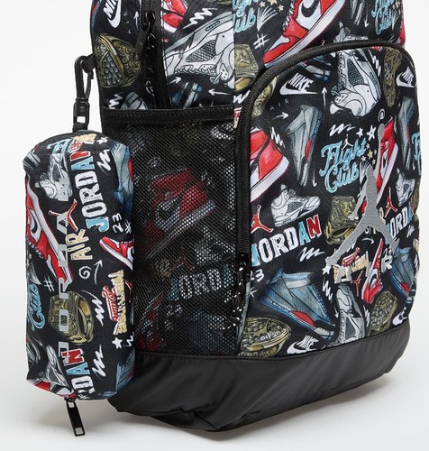 תיק גב עם קלמר ג'ורדן Jordan Air Raid Backpack | שחור
