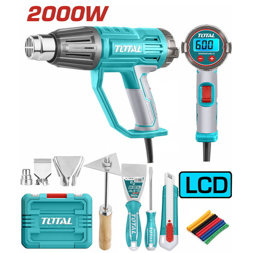 אקדח חום 2000W עם צג LCD TB200561 TOTAL